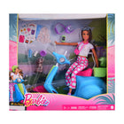 HGM55 BRB HOLIDAY FUN DOLL W-SCOOTER