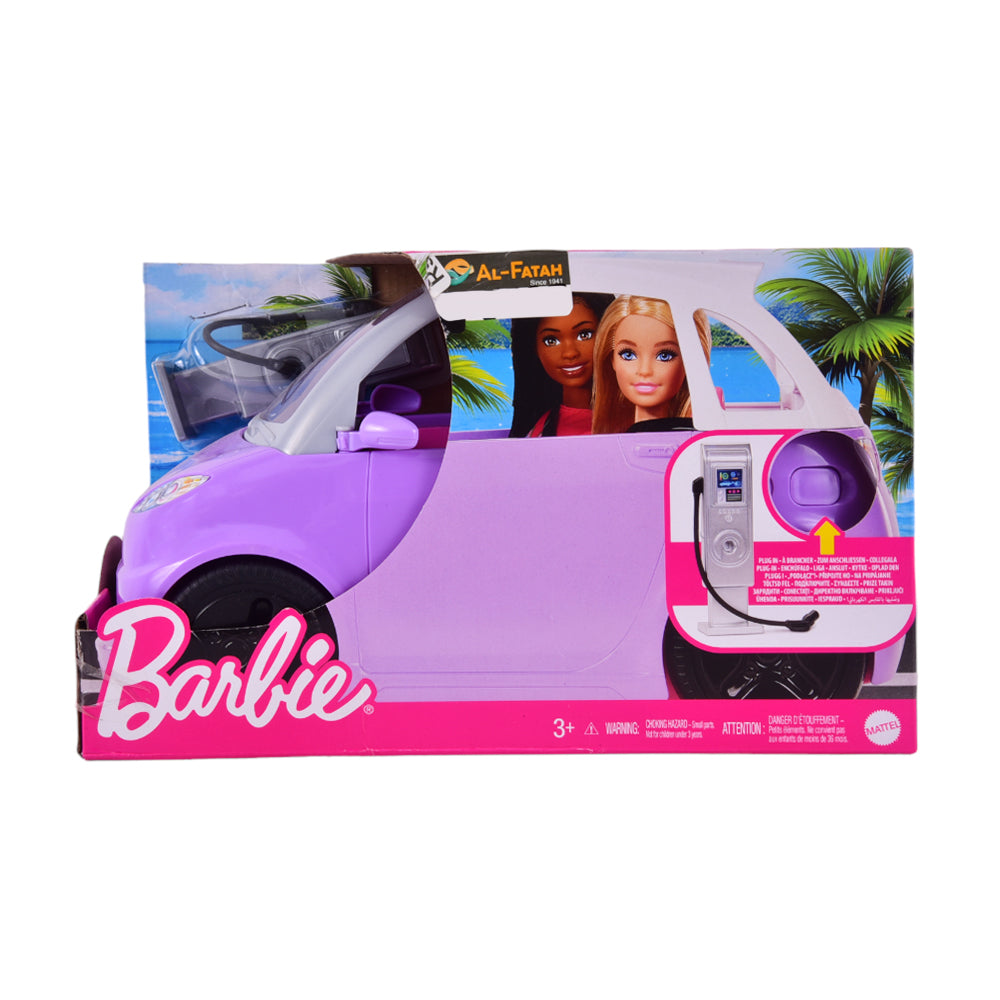 HJV36 BARBIE CAR WITH PETROL STATION A.I