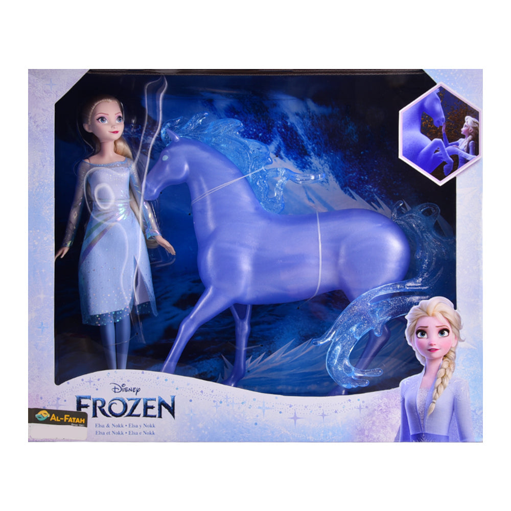 HLW58 HBR FROZEN DOLL & HORSE