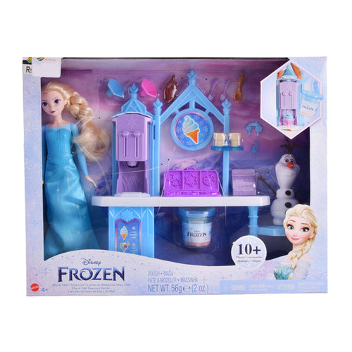 HMJ48 DISNEY FROZEN ELSA DOLL WITH DOUGH ACC A.I