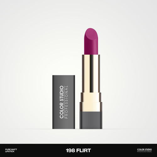 Color Studio - Pure Matt Lipstick - 198 Flirt