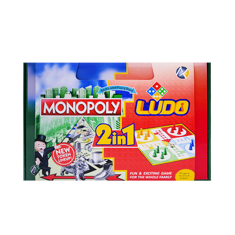19921 MONOPOLY LUDO 2IN1 GAME