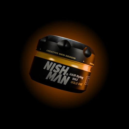Nishman - Aqua Wax 07 Gold Ultra Hold & Ultra Shine - 100ml