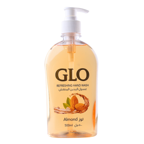 Glo - Refreshing Handwash Almond 500 Ml Pump