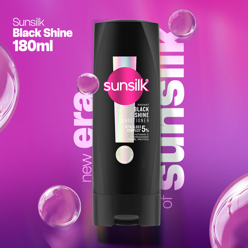 Sunsilk - Black Shine Conditioner - 180ml