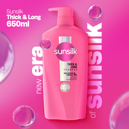Sunsilk - Thick And Long Shampoo - 650ml