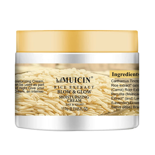Muicin - Rice Extract Blow & Glow Moisturizing Cream - 115g