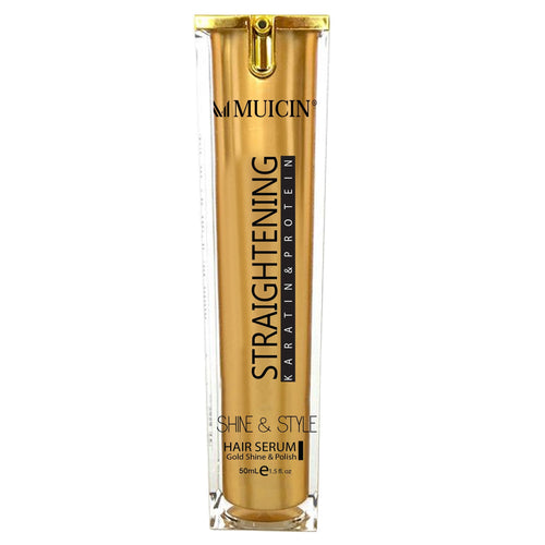 Muicin - Gold Shine & Style Hair Straightening Serum - 50ml