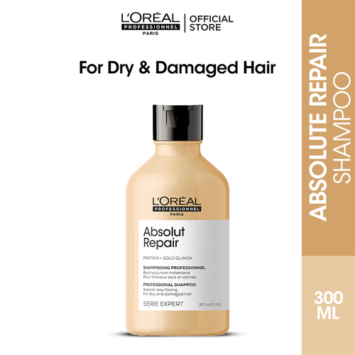 L'oreal Professionnel - Serie Expert Absolute Repair Shampoo 300 Ml - For Dry & Damaged Hair