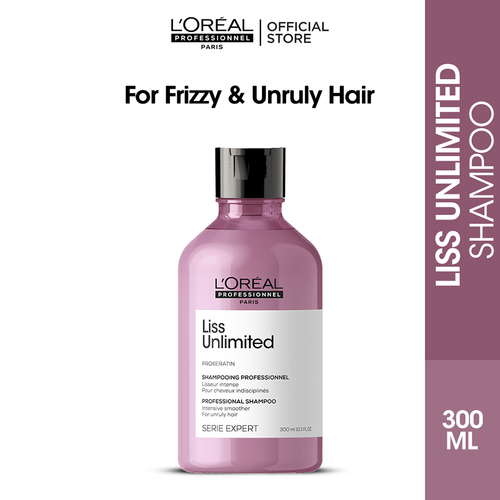 L'oreal Professionnel - Serie Expert Liss Unlimited Shampoo 300 Ml - For Frizzy & Unruly Hair