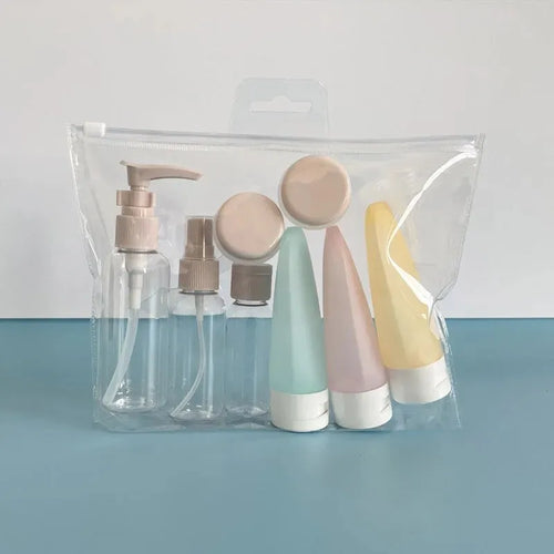 The Original - 11pcs Cosmetic Travel Refillable Bottle Set B