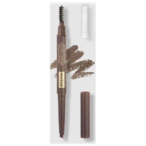 Zeena- Sculpting Brow Pencil Waterproof 020 Chocolate Brown