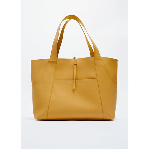 Zara Tote Bag Yellow