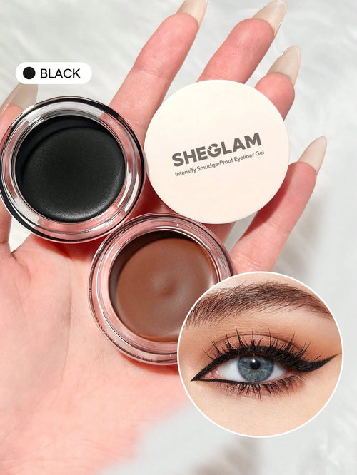 Shein Sheglam - Intensify Smudge-proof Eyeliner Gel-black