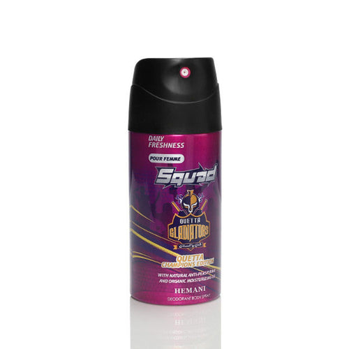Hemani Herbals- Squad Quetta Champions Edition- Deodorant Body Spray For Women