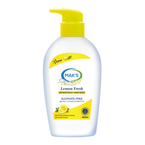 Mak's- Antibacterial Hand Wash Lemon Fresh 250ml
