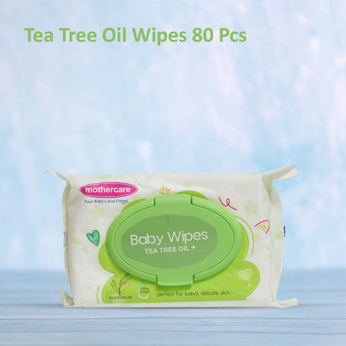 Mothercare - Wipes Tea Tree Oil (white) 80pcs