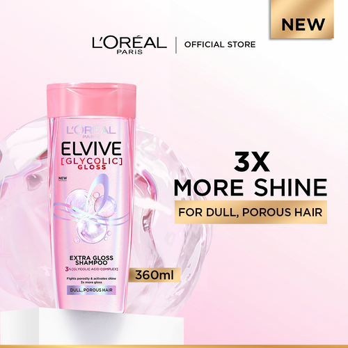 L'oreal Paris- Elvive Glycolic Gloss Shampoo 360ml