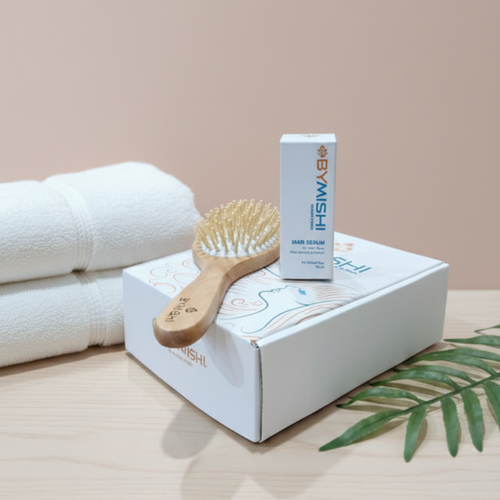 Bymishi - Hair Serum + Hair Brush