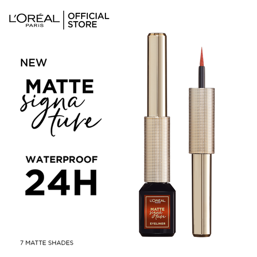 Loreal Paris-- Matte Signature Liquid Eyeliner 07 Copper