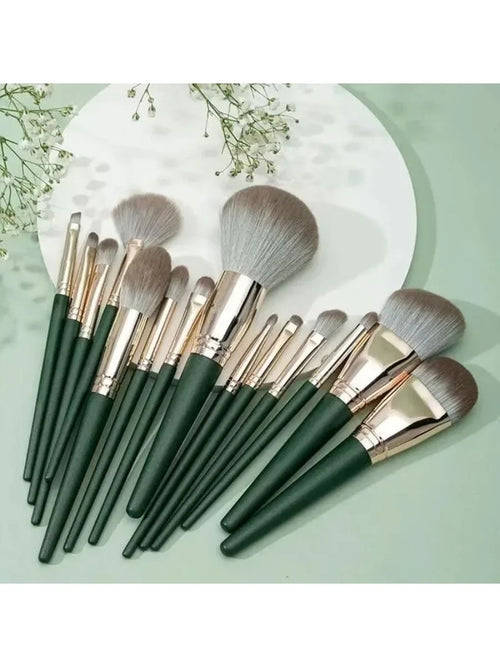 The Original - Shein 14 Pcsset Cosmetics Full Range Of Brushes Set