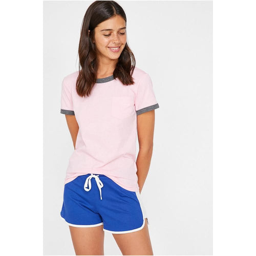Koton Women Pink T Shirt 8yal11899jk