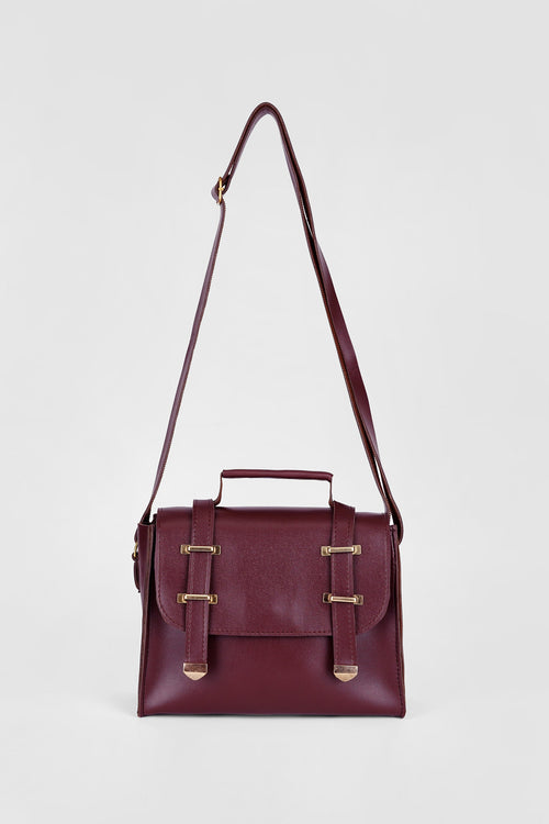 Uprecision - The Minimalist Crossbody & Shoulder Bag - Maroon
