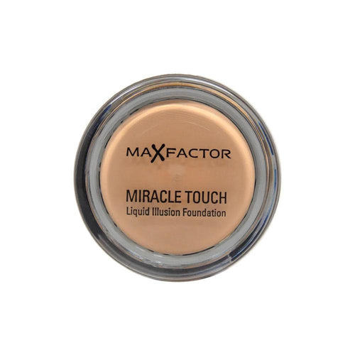 Max Factor - Miracle Touch Liquid Illusion Foundation, No.45, Warm Almond, 11.5 G
