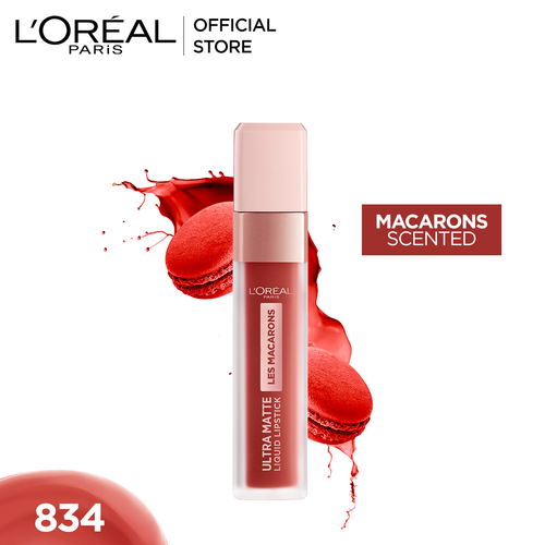 Loreal Paris- Infaillible Les Macarons Lipstick 834 Infinite Spice