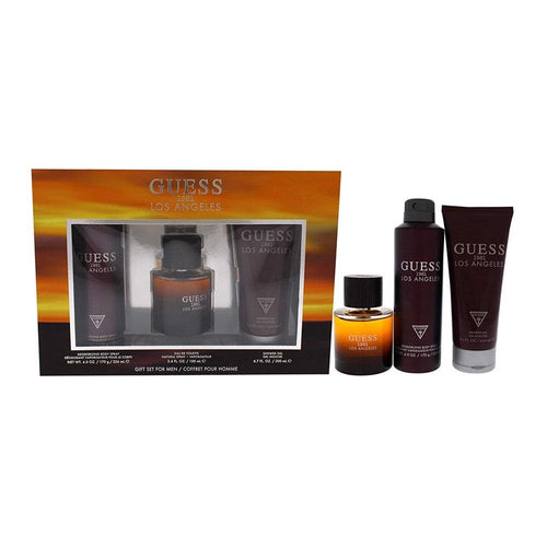 Guess- 1981 Los Angeles Men Set, Eau De Toilette 100ml + 200ml Sg + 226ml Body Spray