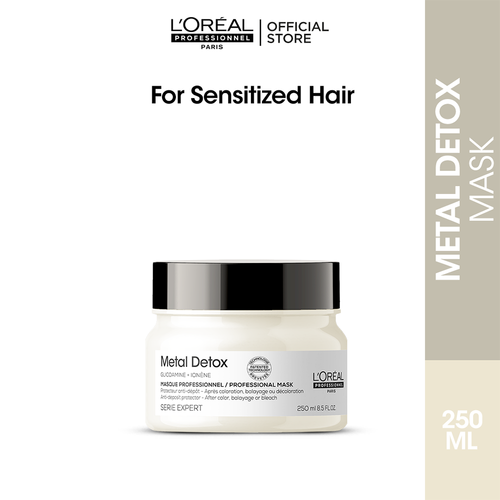 L'oreal Professionnel - Serie Expert Metal Detox Mask 250 Ml - For Sensitized Hair