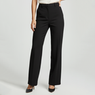 Vybe - Tailored Wide Leg Trousers - Black