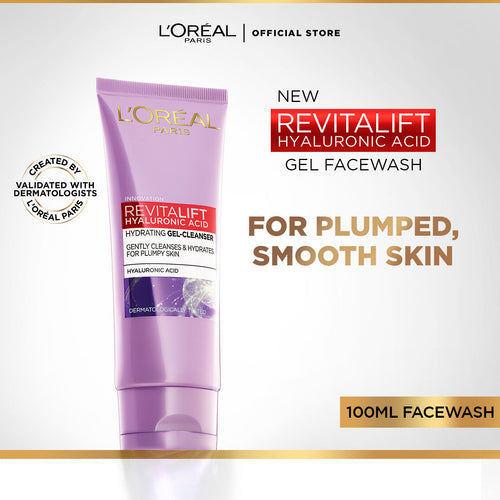 L’oréal Paris - Revitalift Hyaluronic Acid Hydrating Gel Facewash 100ml