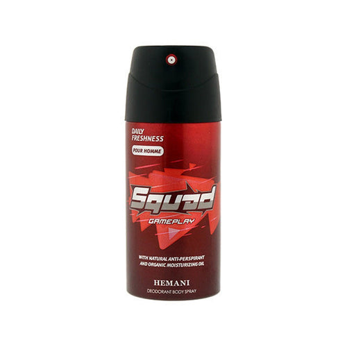Hemani Herbals- Squad Deodorant Spray Gameplay For Men