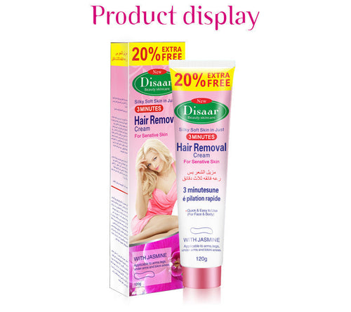 Disaar Depilatory Body Painless Effective Hair Removal Cream Universal Whitening Hand Leg Armpit Hair Loss Depilation 120g Ds303-1
