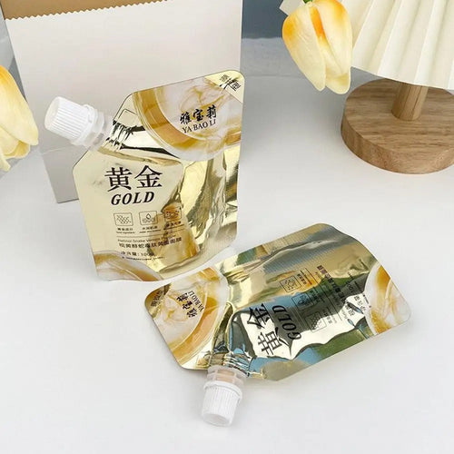 Colorme - Retinol Gold Mask Deep Moisturizing Brightening Anti-aging Lifting Oil Tear-off Wrinkle Shrink Mud Mask Firming Control Facial 100ml
