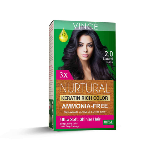 Vince - Nurtural Women Hair Color - Natural Black - 2.0