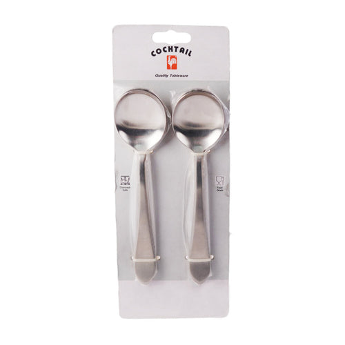 SOUP SPOON LARGE COCKTAIL RUBY 6 PC SET