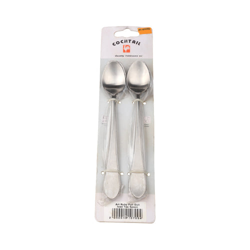 ICE CREAM SPOON COCKTAIL RUBY 6 PC SET