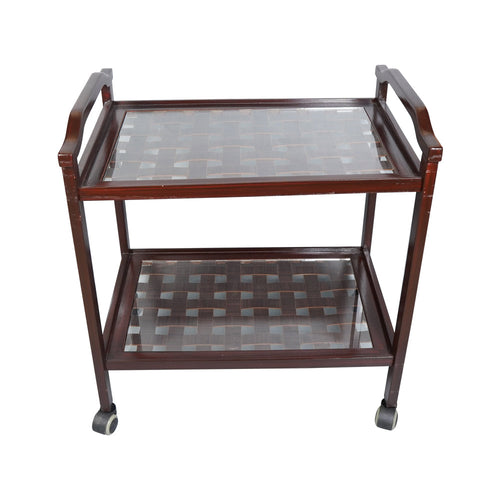 Tea Trolley Net 2 Shelf D-Brown