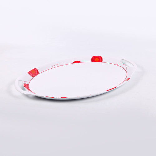 TRAY THAI MELAMINE OVAL LARGE 707 PC