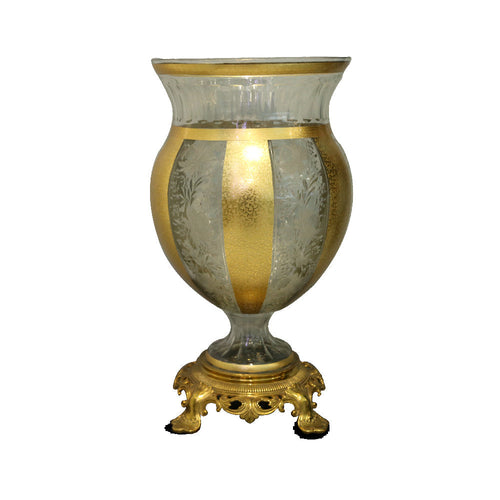 Vase Crystal Brass E8-V1153-1 Jsb01-20