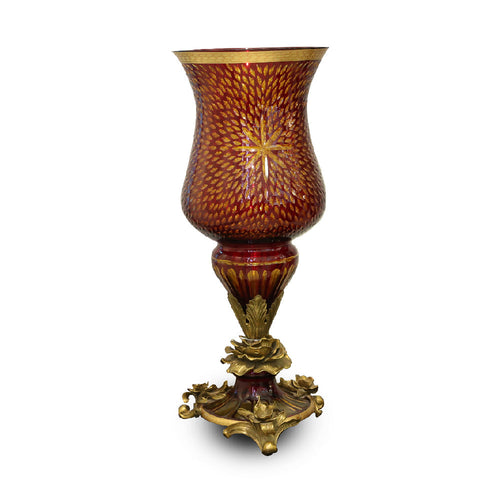 Vase Crystal Brass E8-Cgc1099-1 Jsb04-C59-1