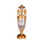 BOWL CANDY CRYSTAL BRASS H-J01-2001 JSC04-20