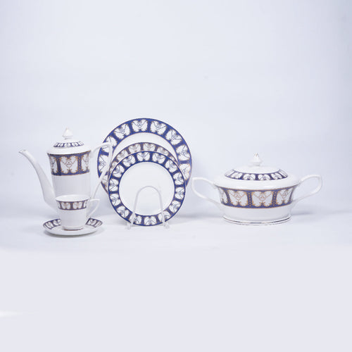 DINNER SET BONE CHINA 85PC AA222