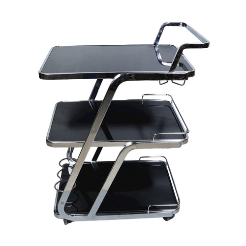 Tea Trolly Ir D-227 Silver/White