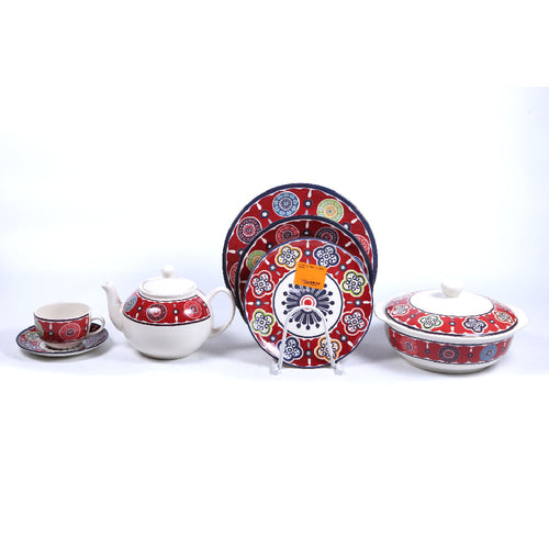 DINNER SET 85PC CLAYTON 1610FS