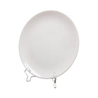 DINNER PLATE MOON PEARL WHITE