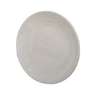 PLATE DEEP LARGE MOON PEARL WHITE