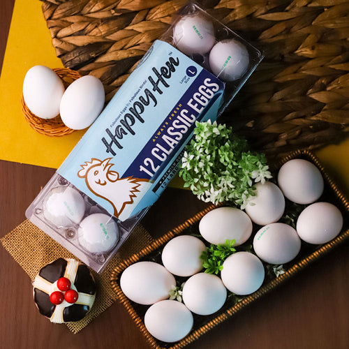 FF HAPPY HEN CLASSIC EGGS 12 PCS